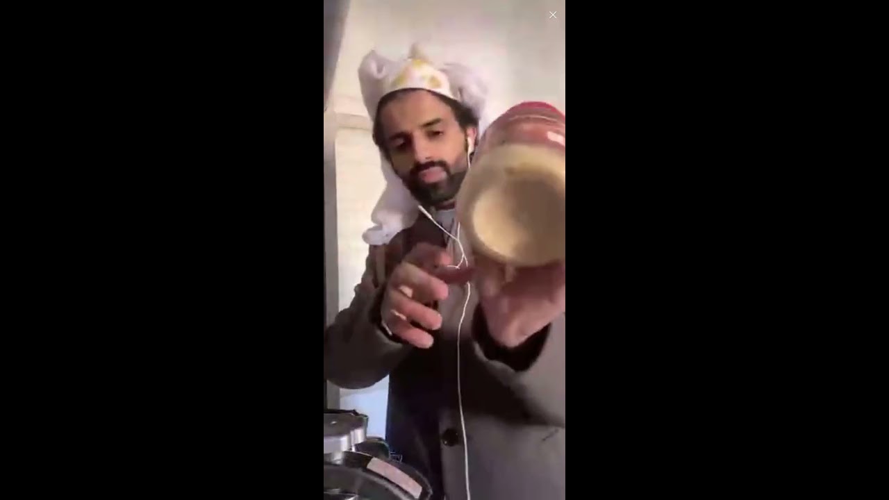 سعود القحطاني كيف تطبخون قهوة ؟ - حلبة ؟ قهوة بالحليب - تعلموا 😂😂💔