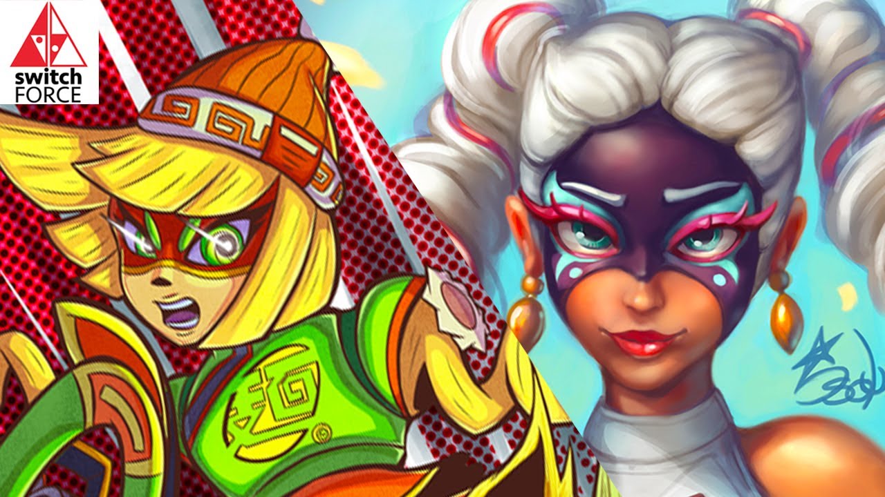 Top 30 ARMS Fan Art!! Twintelle vs. MinMin