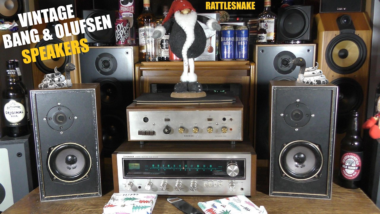 QUALITY FROM DENMARK VINTAGE BANG & OLUFSEN SPEAKERS HIFI STEREO SOUND AUDIOPHILE MUSIC AUDIO B&O UK