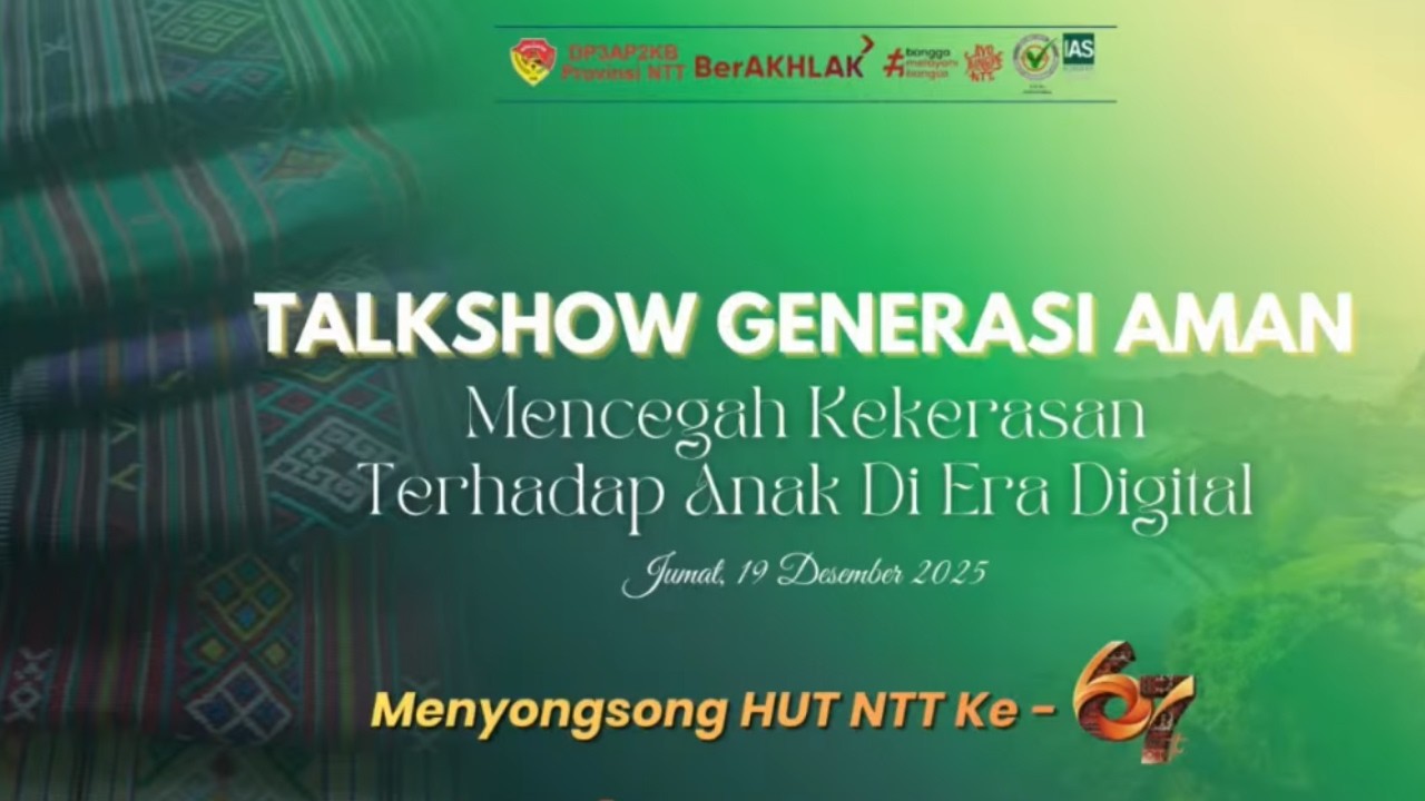 TALKSHOW GENERASI AMAN - MENCEGAH KEKERASAN TERHADAP ANAK DI ERA DIGITAL | 19 DES 2025