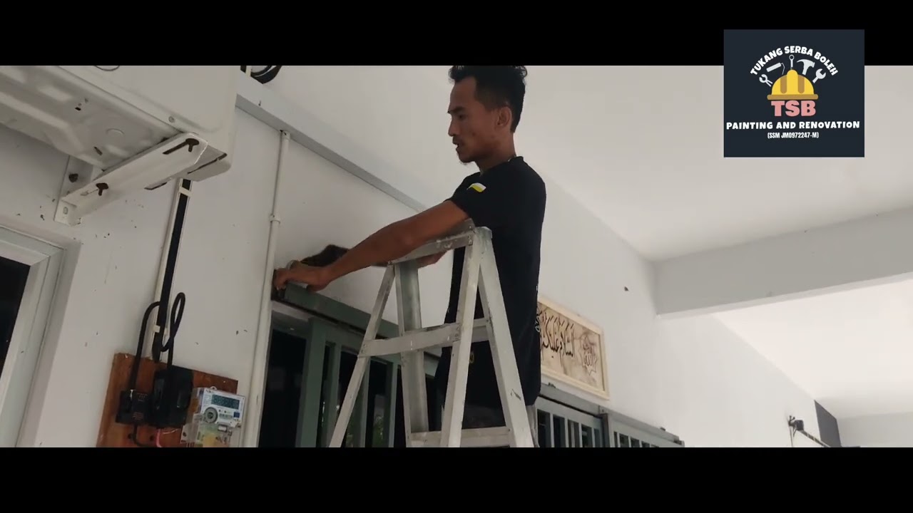CARA TUKAR BEARING PINTU GRILL