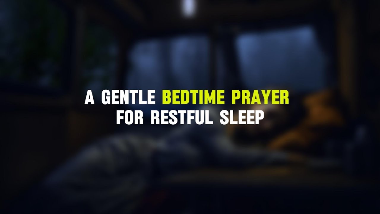 Don't Sleep TONIGHT Without God | Prayer for Rest, Protection, and Peaceful Sleep