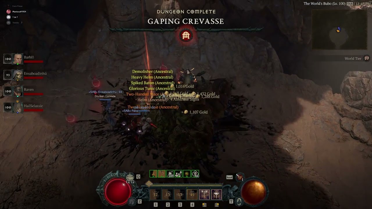 Diablo 4 - Ring os Starless Skies Drop (Around 270x Duriel)