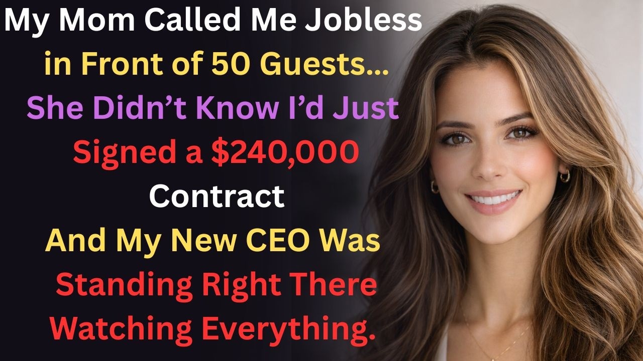 They Humiliated Me in Front of 50 Guests — Then My $240,000 Secret Came Out