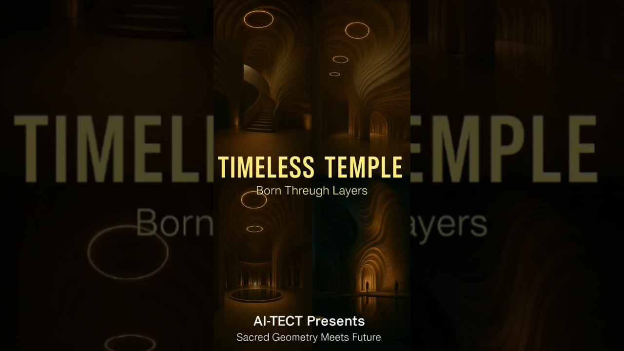 &ldquo;This Temple Has No End&hellip;&rdquo; | AI Architecture That Defies Reality #architecture #aiarchitecture