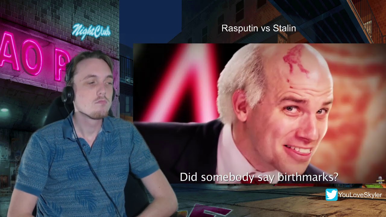 Rasputin vs Stalin Epic Rap Battles of History (Reaction)