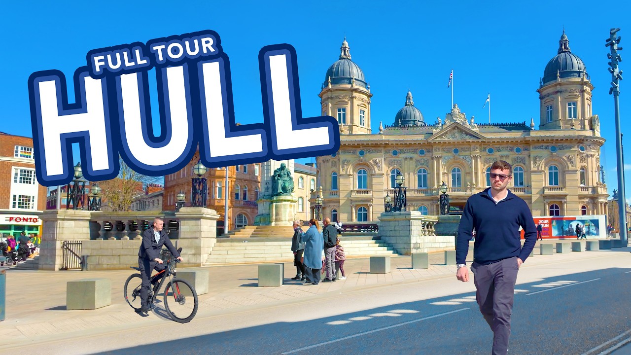 HULL | Full tour of Kingston Upon Hull city centre