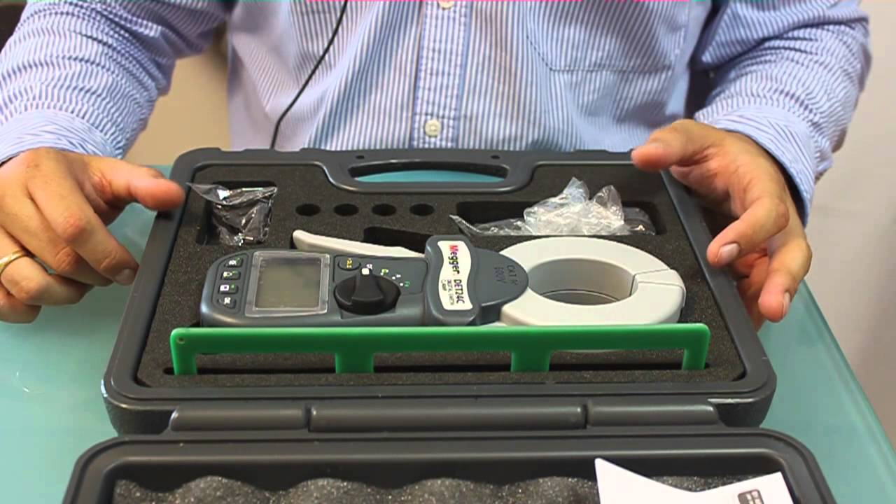 MEGGER DET24C MEDIDOR DE ELECTRODOS DE TIERRA