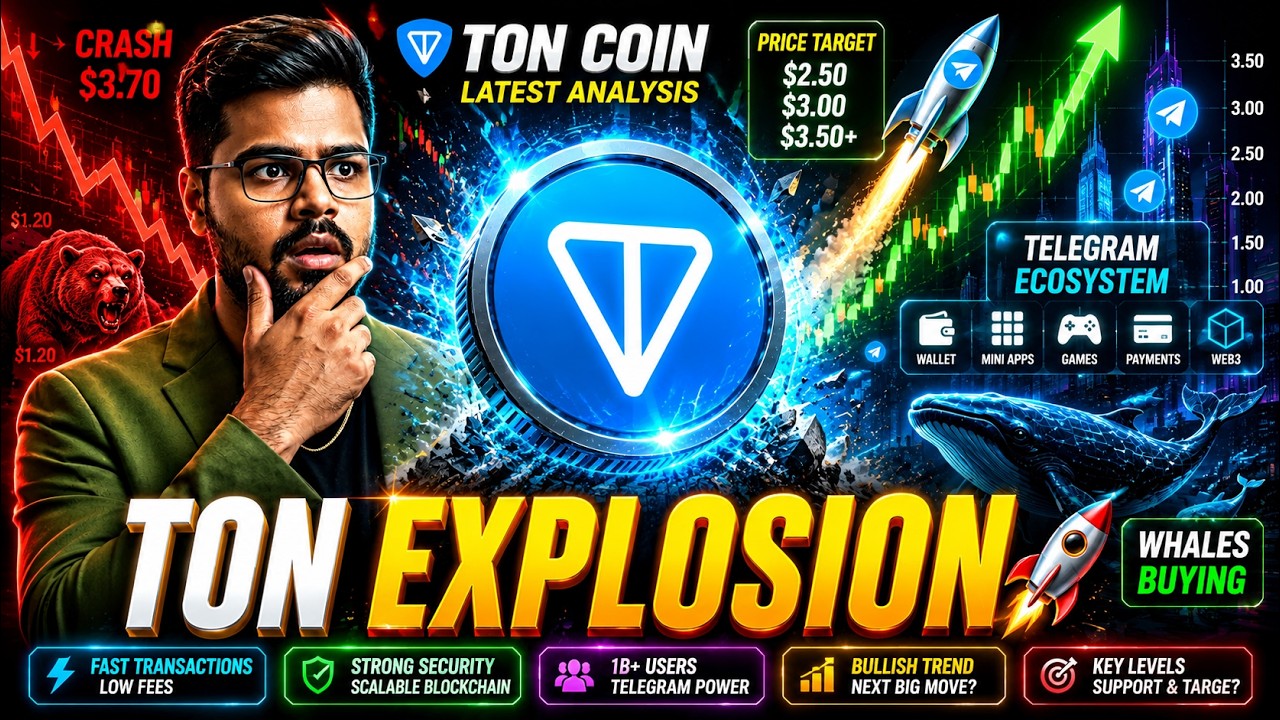 TON Holders NEED To Watch This! | Why TON Coin Could Explode? | Toncoin Price Analysis 2026 #toncoin