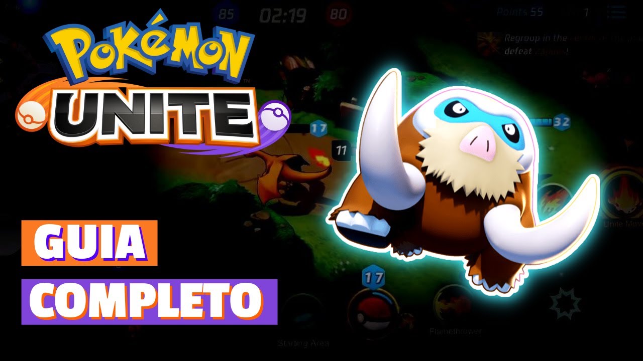 GUIA COMPLETO DO MAMOSWINE | POKEMON UNITE