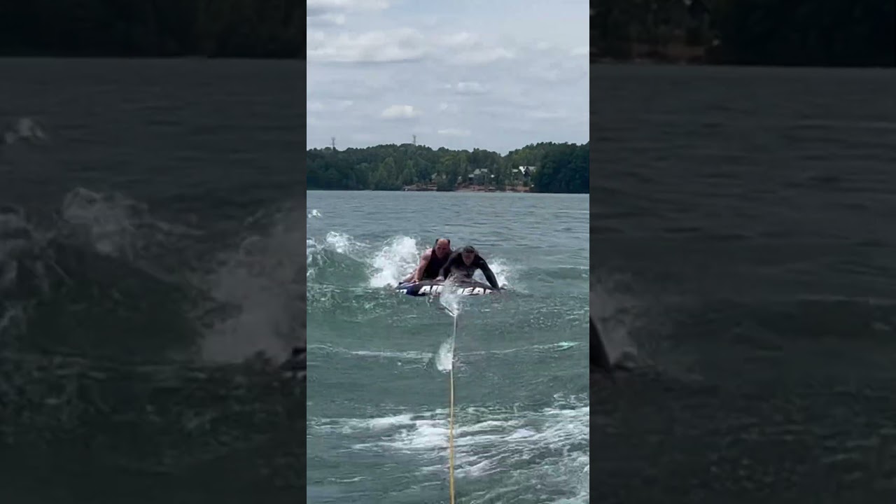 EXTREME WATER TUBING🤣🤣