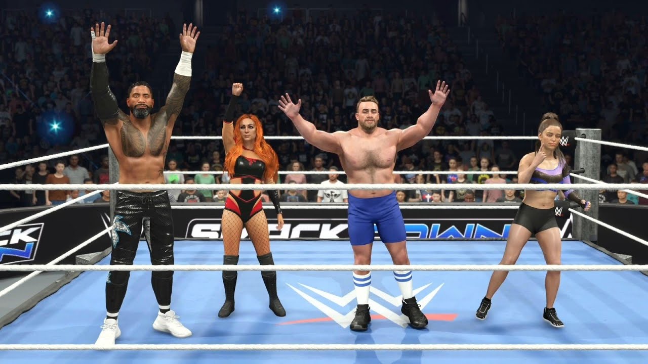 Coach Jdub, Mrs. Joy, Becky Lynch, and Jey Uso call out CM Punk - Coach Jdub WWE2K25 Part 20. #wwe