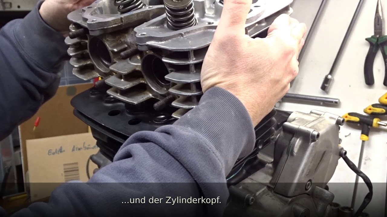Projekt NX650-Motor -Teil 5: Der Zylinderkopf
