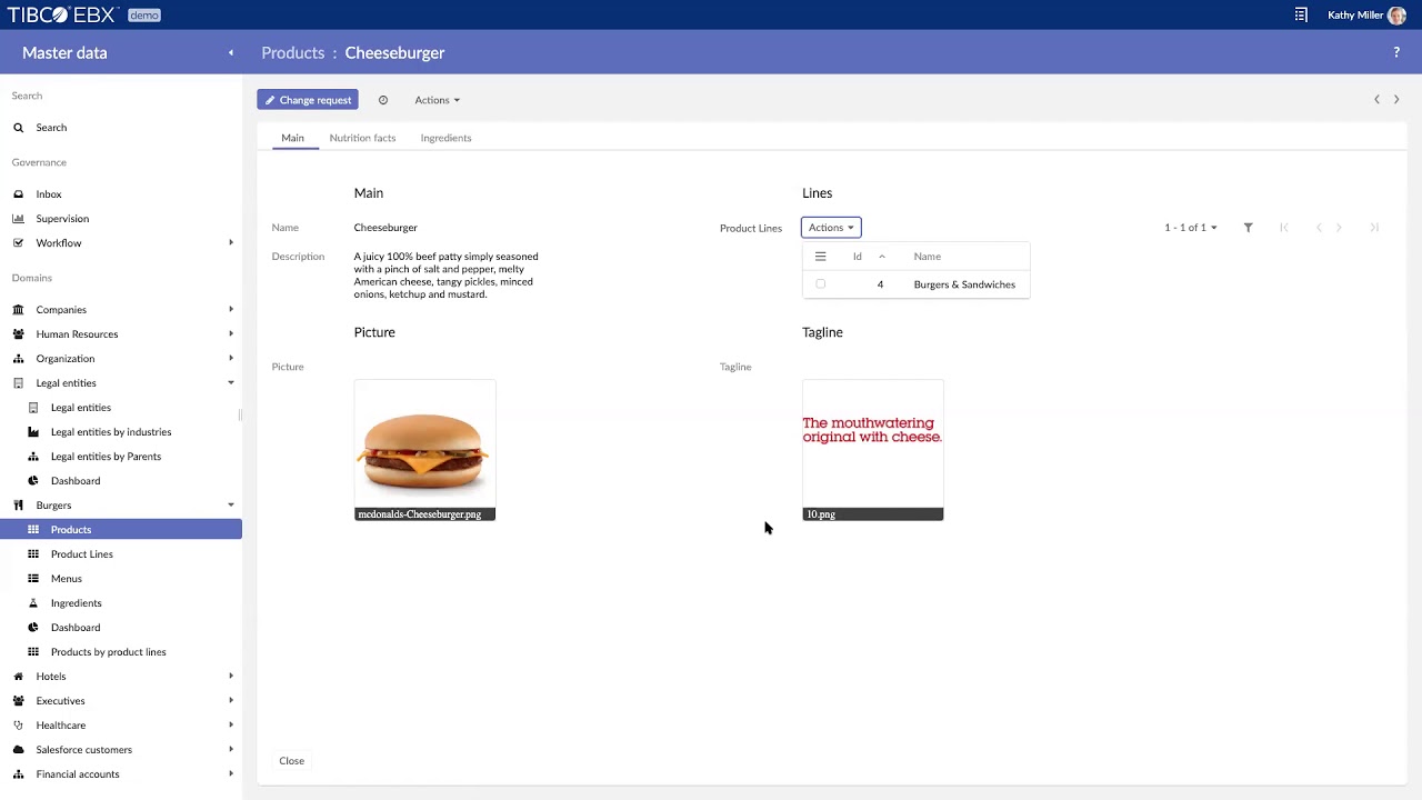 TIBCO EBX Demo