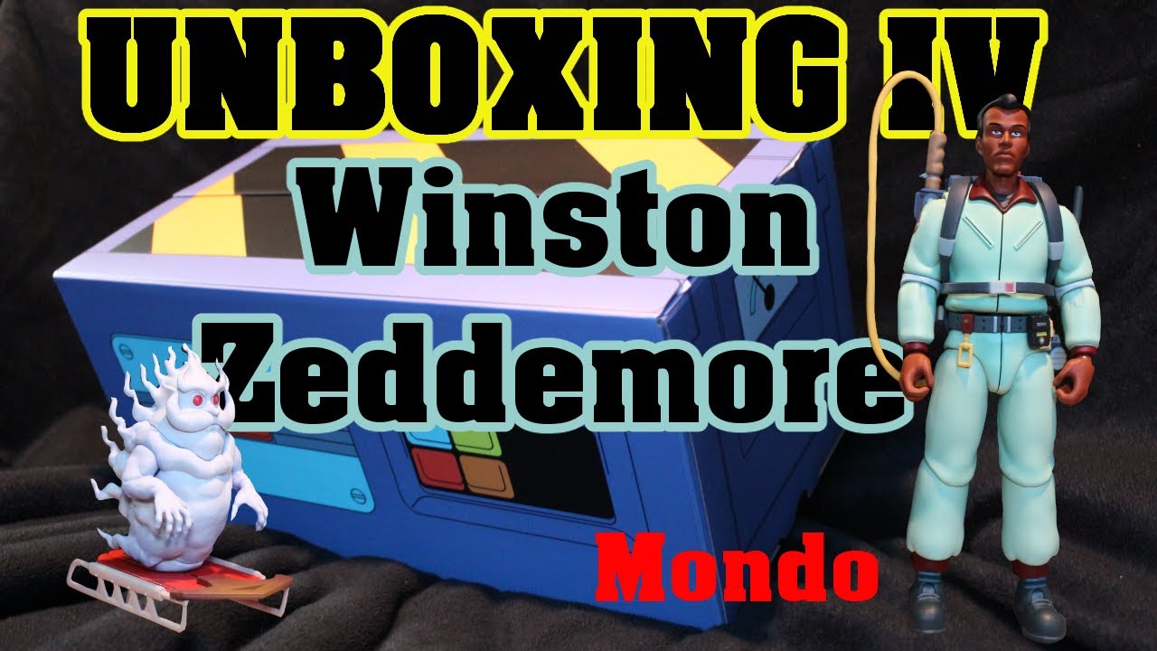 unboxing 4 - The real Ghostbusters, Winston Zeddemore : Mondo #unboxing #ghostbusters #mondo