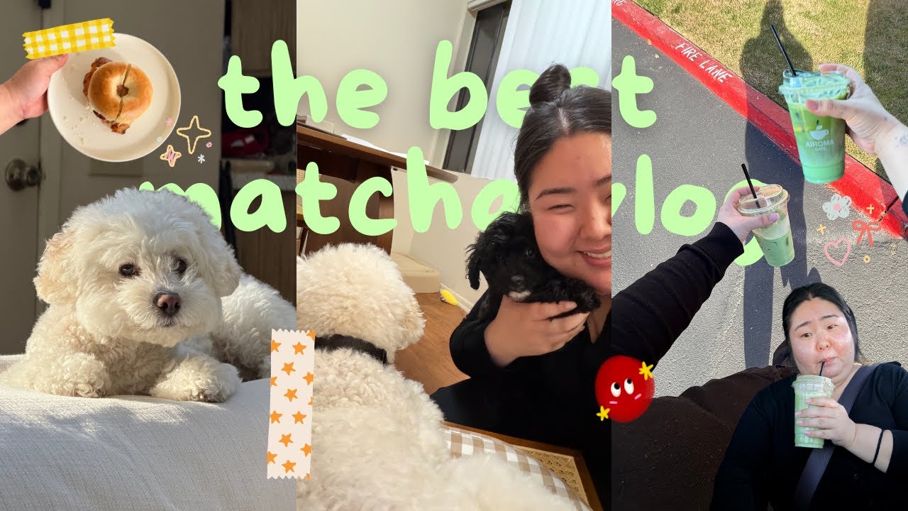 Spend the Day With Me | Valentine’s Shopping 💕 + finding the BEST Matcha 🍵