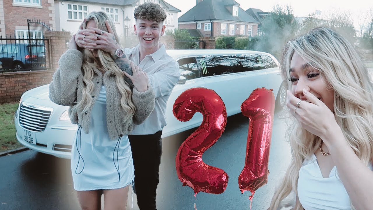 SURPRISING MY GIRLFRIEND FOR HER 21ST BIRTHDAY *emotional*