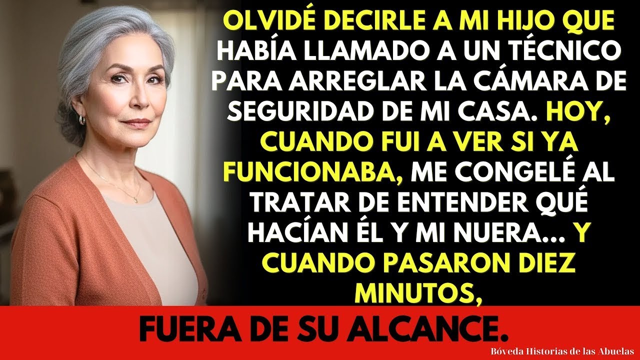 Olvidé Decirle a Mi Hijo Que la Cámara Ya Funcionaba  Fui a Revisar… y Me Quedé Helada