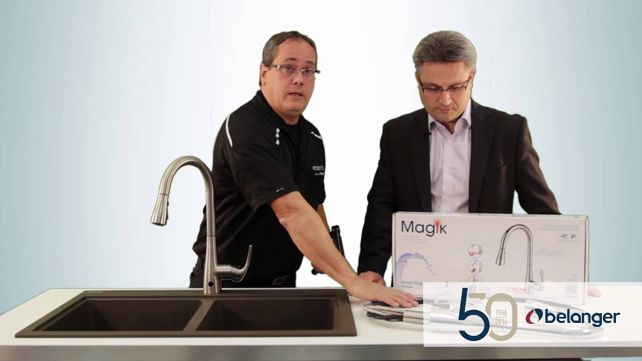 Innovations 2015 de l'AQMAT : robinet &agrave; contr&ocirc;le intelligent Magik de B&eacute;langer UPT
