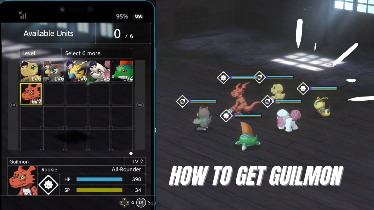 How to Get Preorder Guilmon | Guilmon Gameplay | Digimon Survive