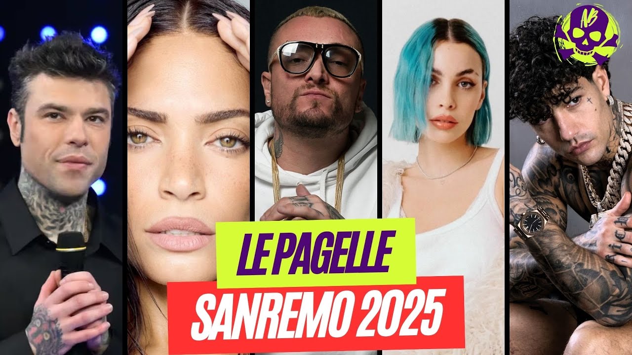 Sanremo 2025: LE SCANDALOSE PAGELLE DELLA STAMPA