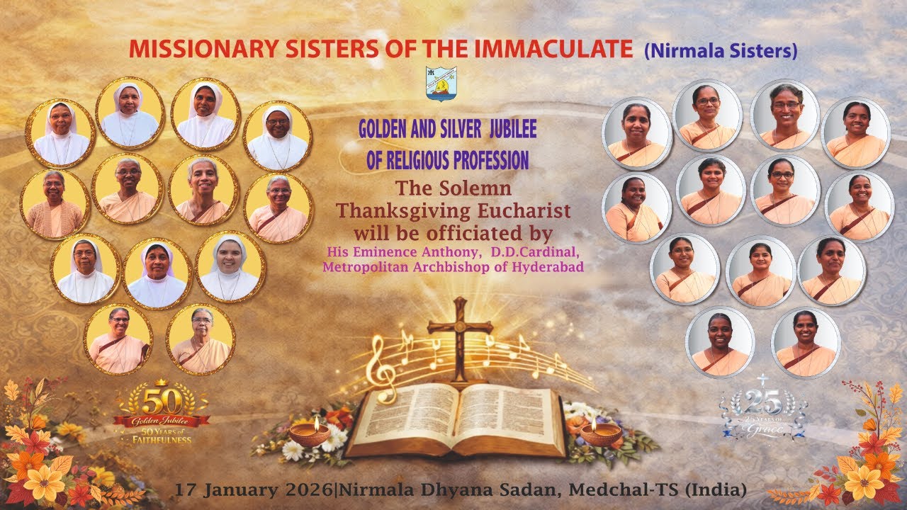 Jubilee Thanksgiving Eucharist | Golden & Silver Jubilee | LIVE