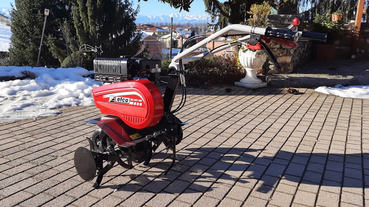 La mia nuova motozappa della EFCO MZ 2075 RKS