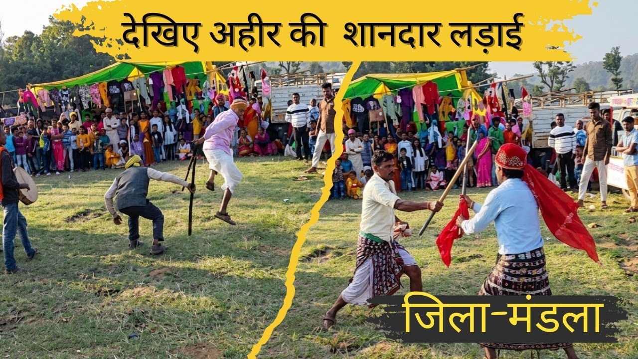 गांव का मड़ई ,मेला अहीर डांस ll Village ahir dance 