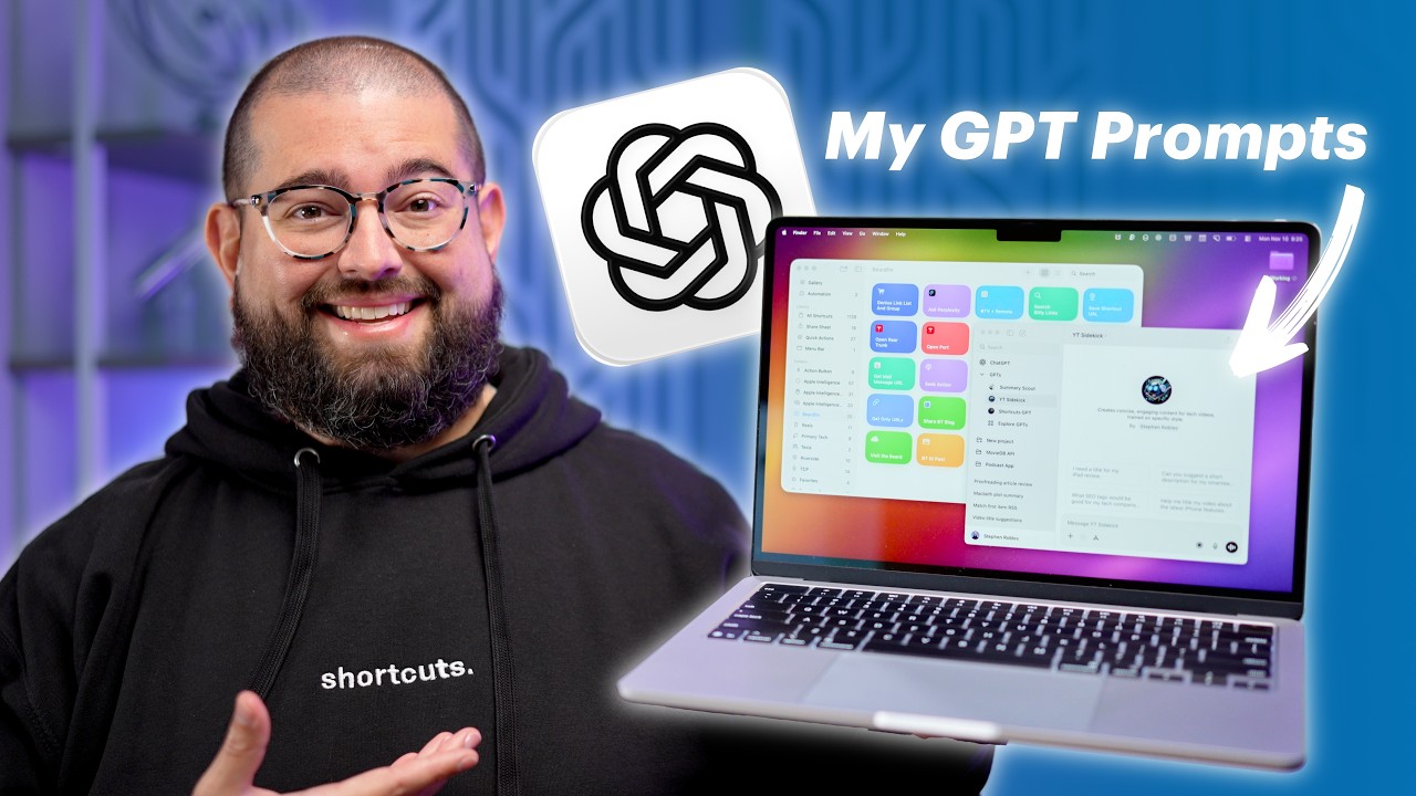 Inside My ChatGPT + Shortcuts Workflow