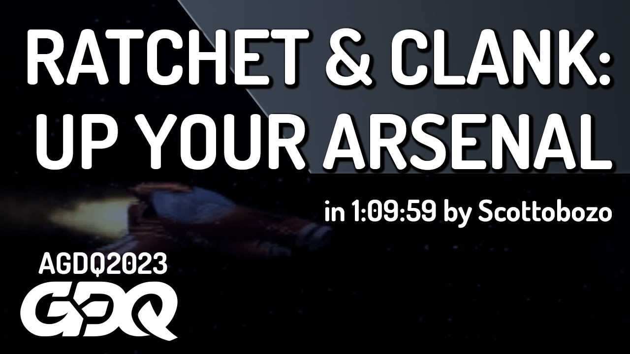 Ratchet & Clank: Up Your Arsenal by Scottobozo in 1:09:59 - Awesome Games Done Quick 2023