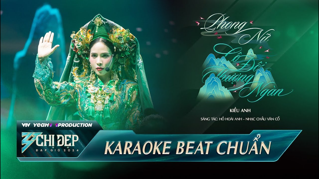 [KARAOKE] PHONG NỮ  x CÔ ĐÔI THƯỢNG NGÀN - KIỀU ANH (Sân Khấu Solo) | CÔNG DIỄN 5 | CĐĐG 2024