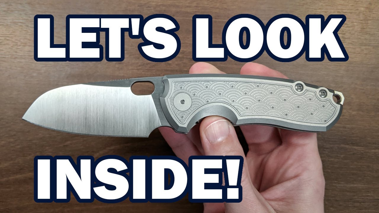 Urban EDC Vox F5.5 - Disassembly and Maintenance - Seigaiha (Wave) Pattern
