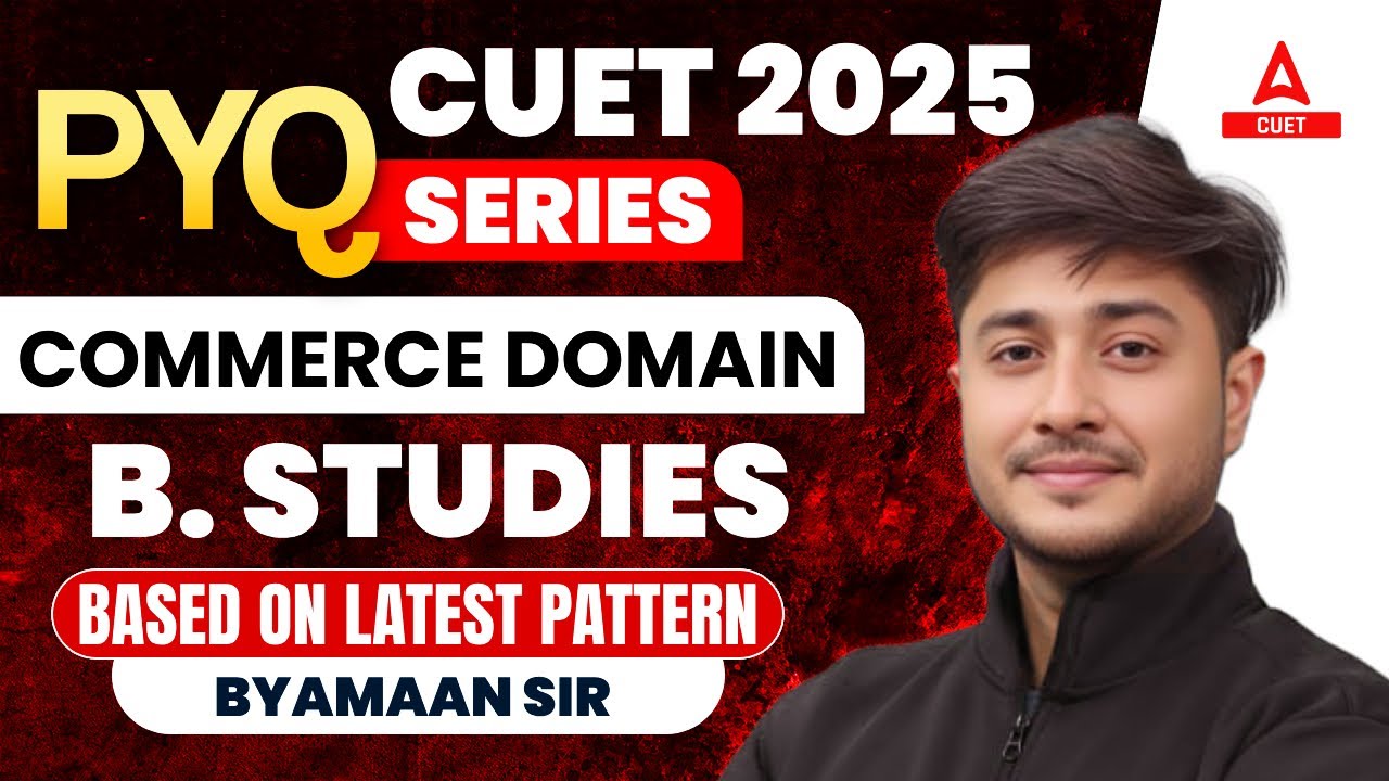 CUET 2025 Business Studies Previous Year Question | PYQ's | By Amaan Sir