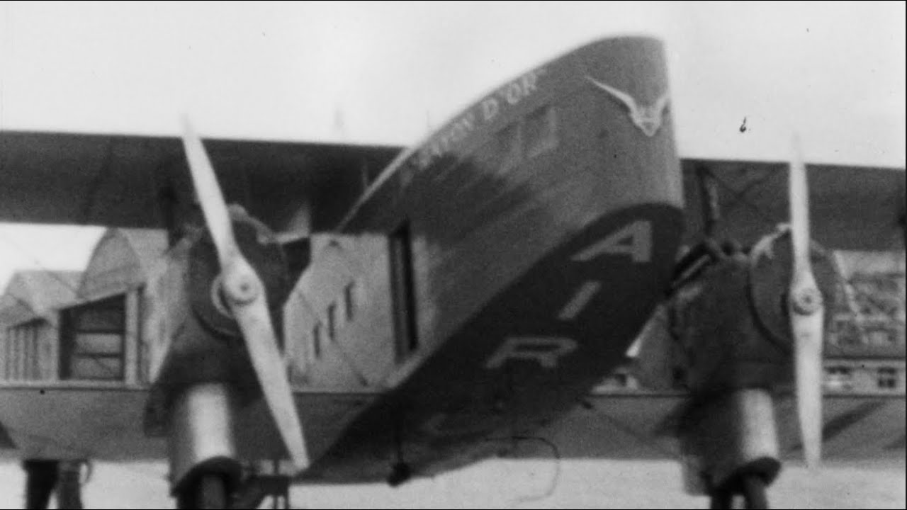 Let There Be Flight! Paris-Le Bourget Airport, 1930 Home Footage | 16mm 4K Scan