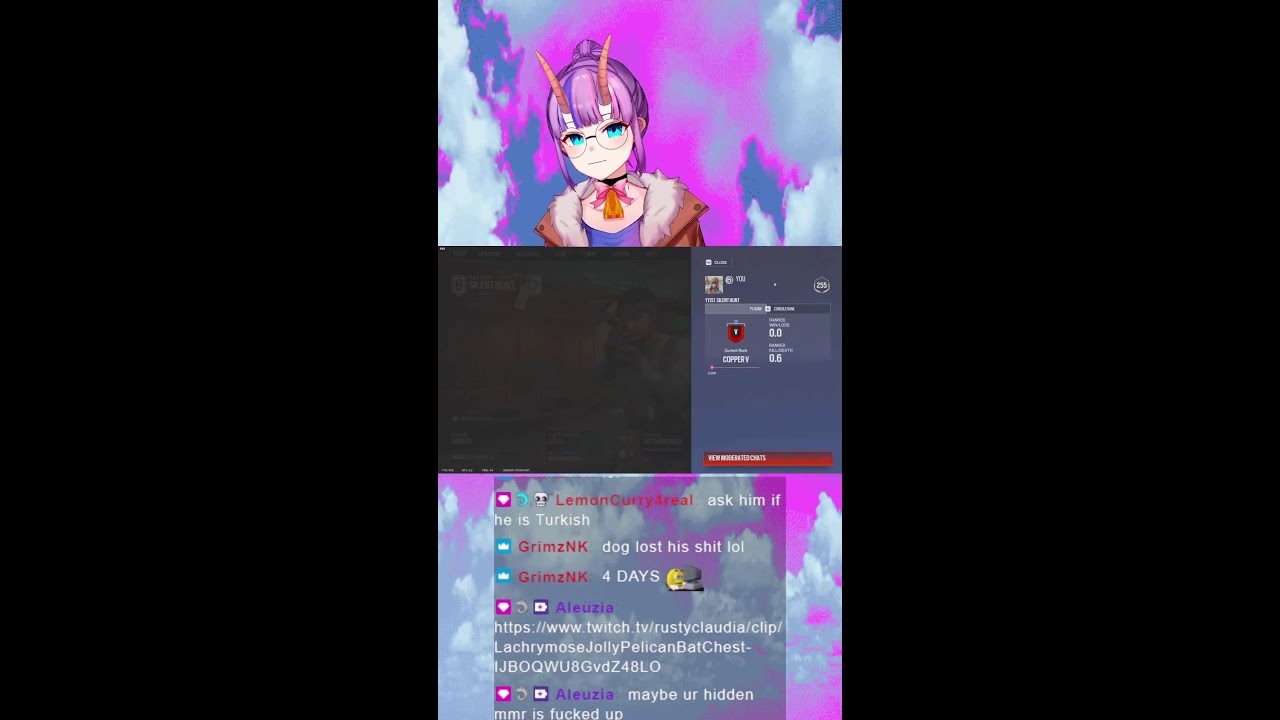 PSYCHOTIC VTUBER [🔴LIVE everyday at 1 AM PST] #shorts