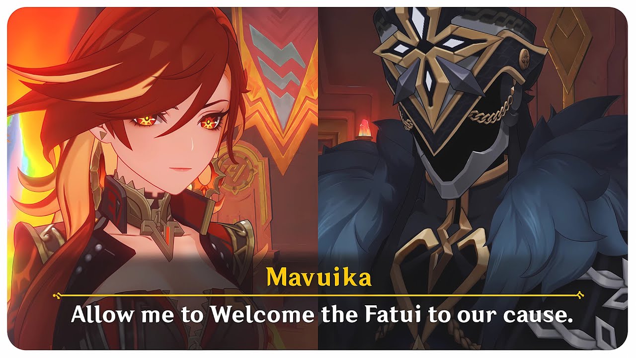 Capitano Teams up with Mavuika (Cutscene) | Genshin Impact 5.1
