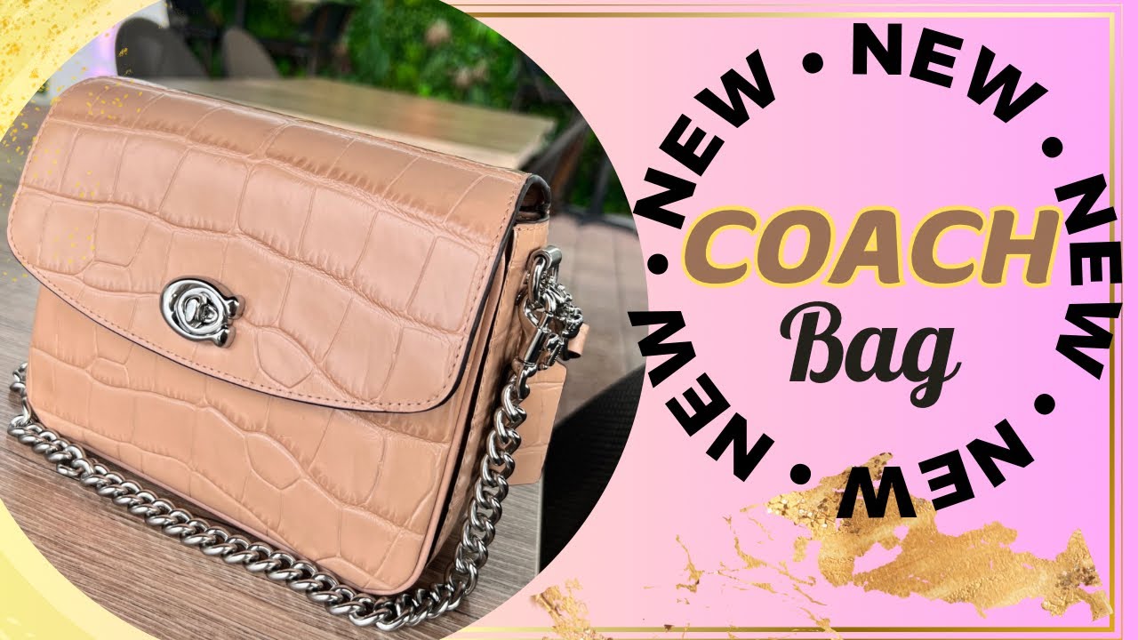 My First COACH Bag  + What’s in My Bag | ✨ Cassie Crossbody 19 