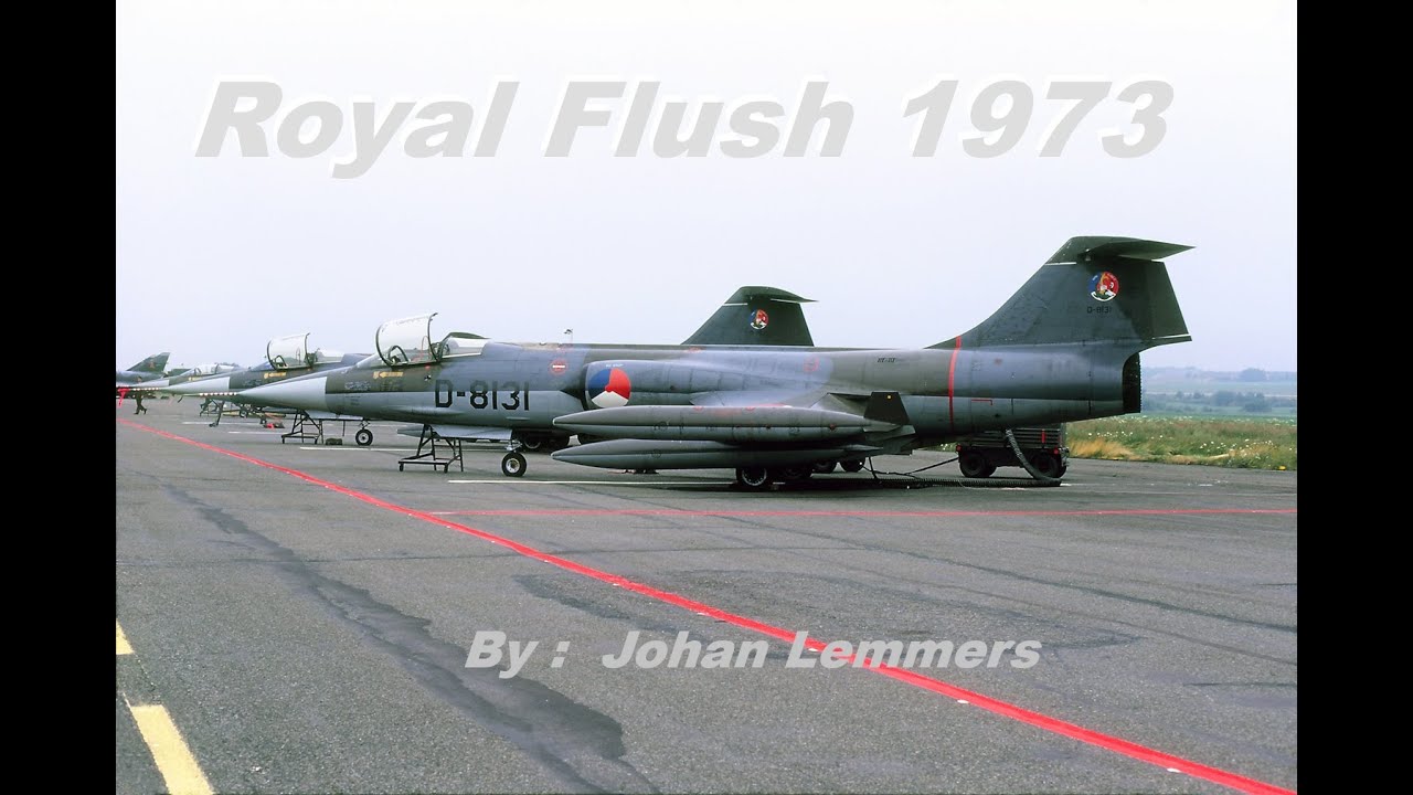 International F 104 Society - Royal Flush 1973 Florennes #IFS0068