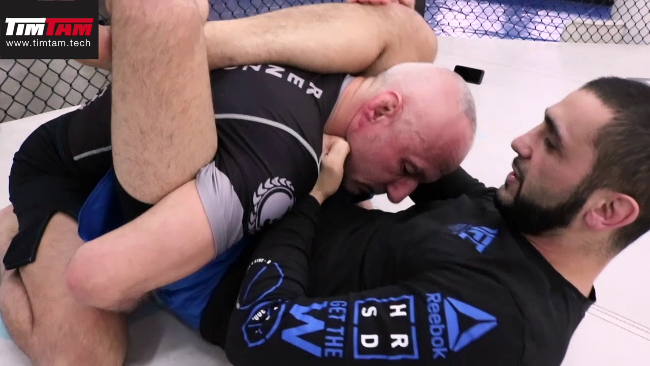 Концепции удушающего треугольника BJJ с Карелом Сильвер Фоксом Правеком и тренером Захаби