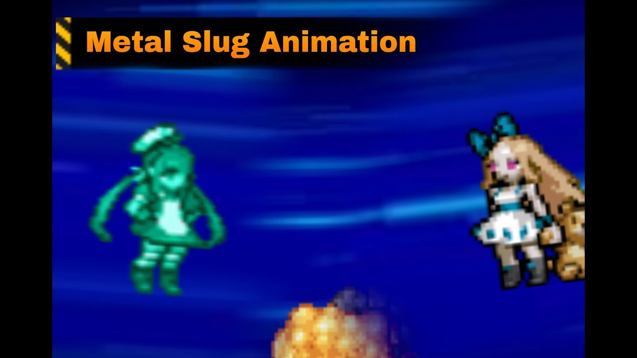 MS Alice Vs White Baby - Metal Slug Animation