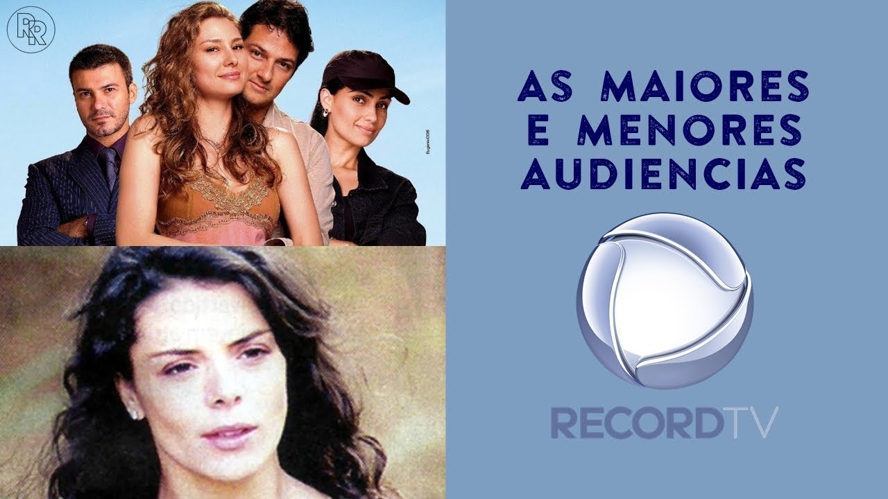 As maiores e menores AUDI&Ecirc;NCIAS das NOVELAS DA RECORD!