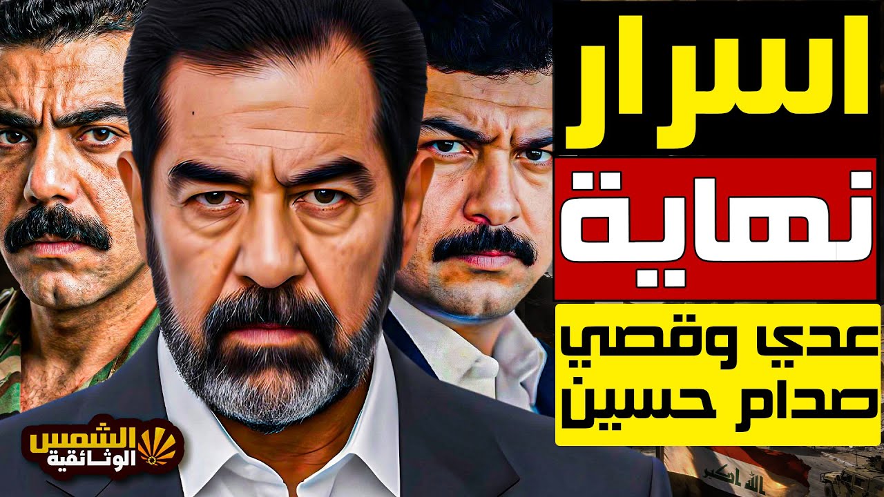 وثائقي: الأيام الأخيرة لعدي وقصي وأسرار صادمة وحقائق لم يُكشف عنها أحد حتي الان