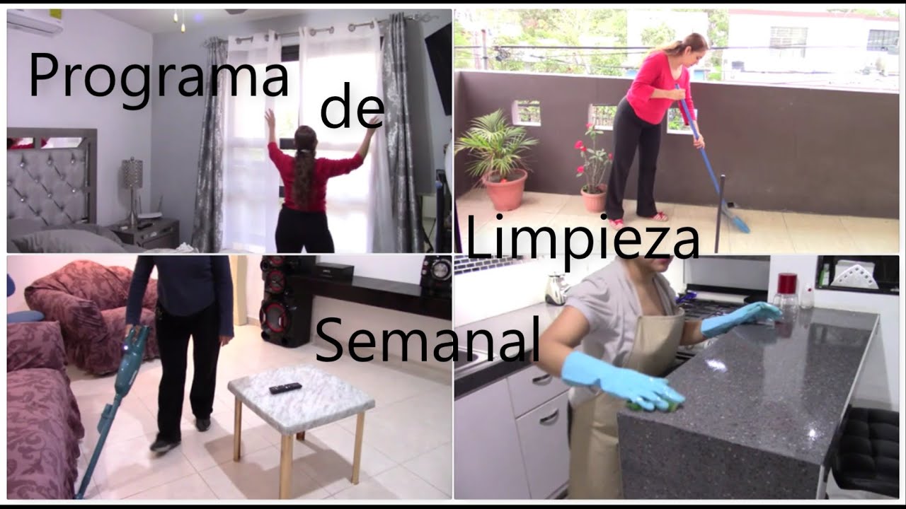 Nueva Rutina Semanal de Limpieza