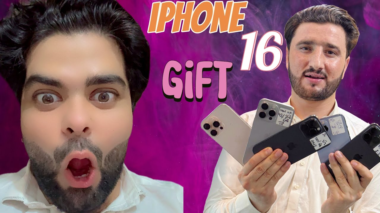 Iphone 16 Gift 😱 || Yaseen Malak || Okboys