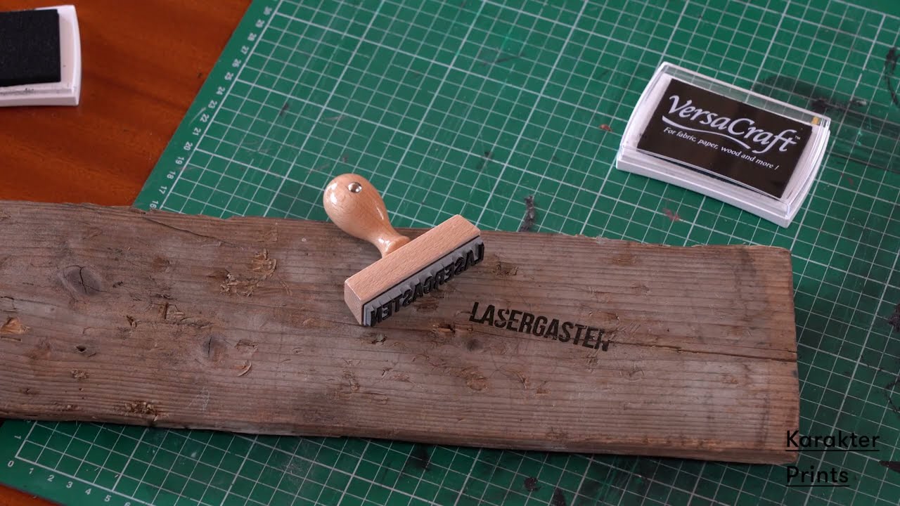 Stempels voor hout - Hout bedrukken doormiddel van een stempel