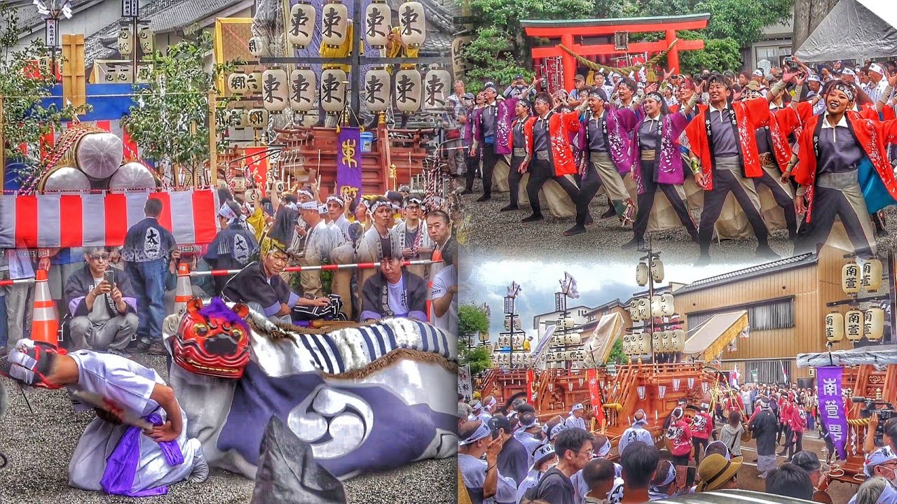 2025.6.09 三重県 鈴鹿市 御樋代木奉迎送 御神木 到着·よさこい·獅子舞·石取祭車 伊勢神宮 第63回 神宮式年遷宮 御神木祭