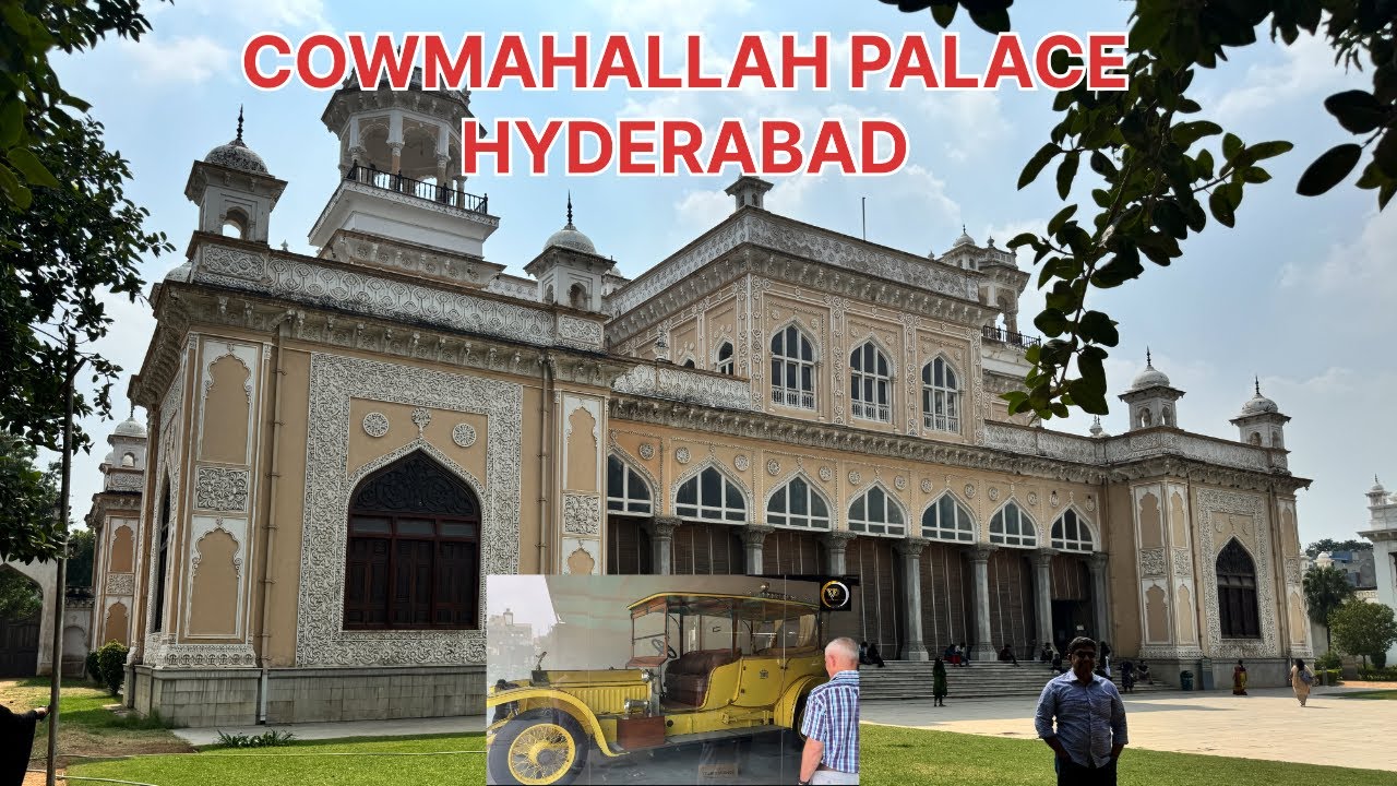 Chowmahalla Palace Hyderabad || Nizam Mahal #hyderabad #nizampalace #vlog #history #charminar