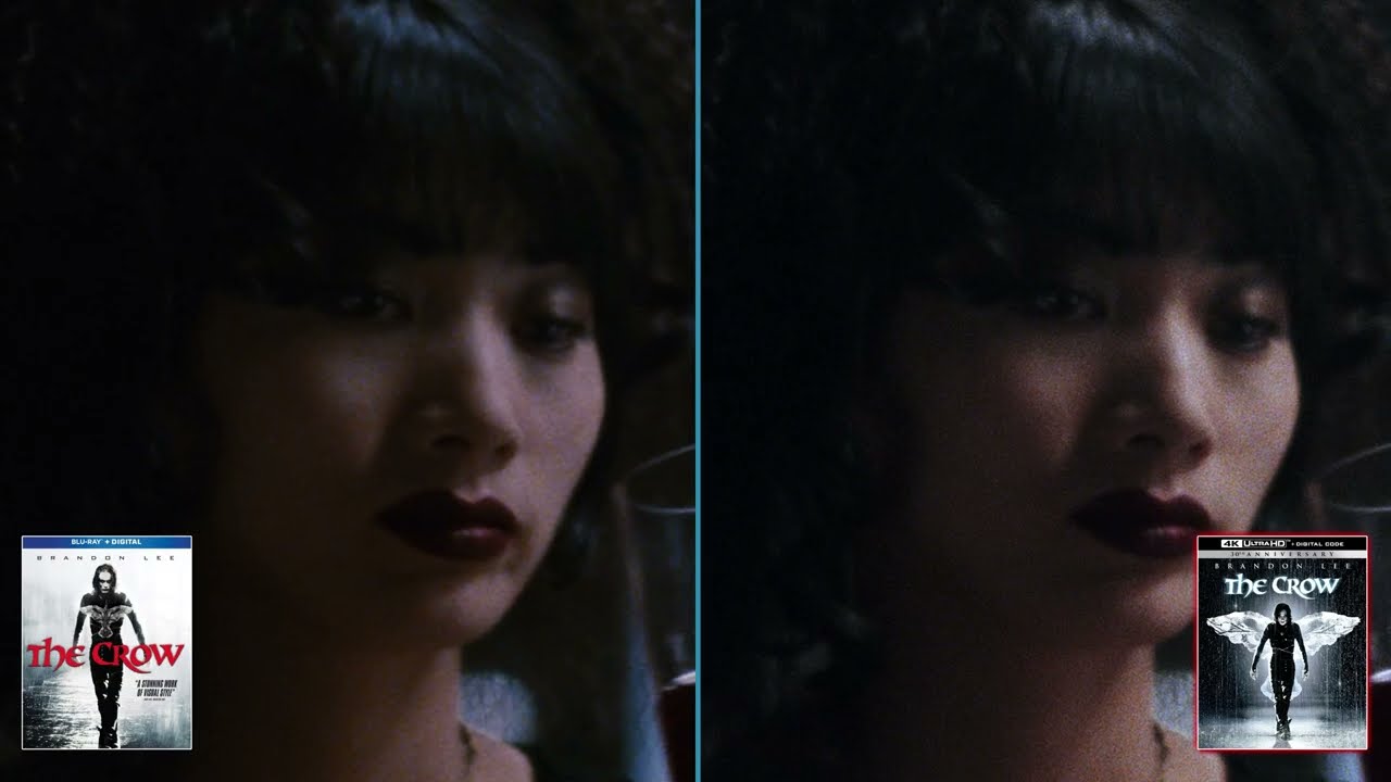 The Crow 1994 4K UHD REVIEW and COMPARISON