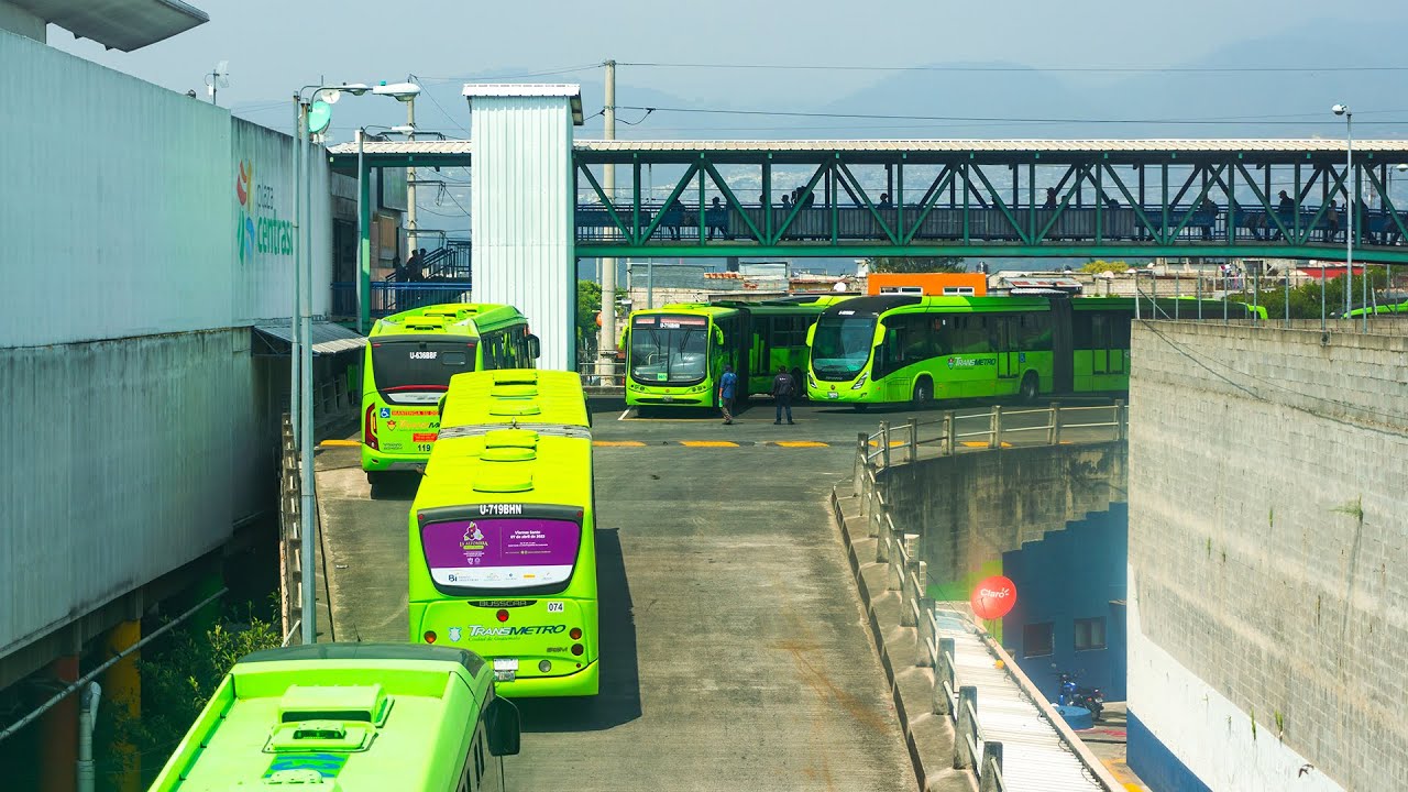 Así es la Mega Estación de Buses de la Ciudad de Guatemala, Centra Sur