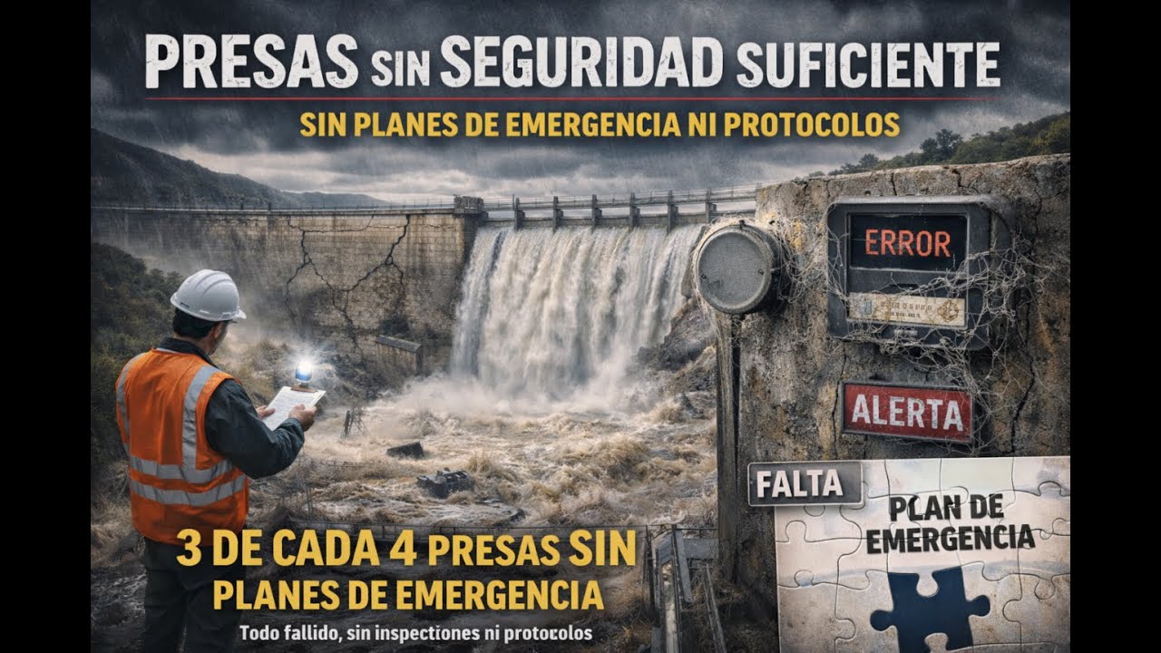 LA SITUACIÓN PRECARIA DE 3 DE CADA 4 PRESAS EN ESPAÑA
